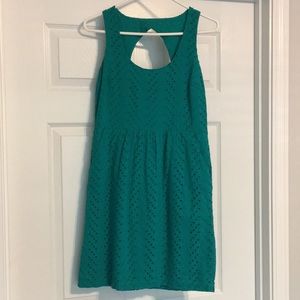 Loft Eyelet Dress